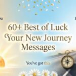60+ Best of Luck in Your New Journey Messages